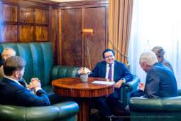 dsc_6508.jpg-Sandoval, Mendiolea, Juan, ambasador, Meksyk, Majcjhrowski, 2022, listopad, wizyta