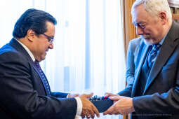 dsc_6699.jpg-Sandoval, Mendiolea, Juan, ambasador, Meksyk, Majcjhrowski, 2022, listopad, wizyta