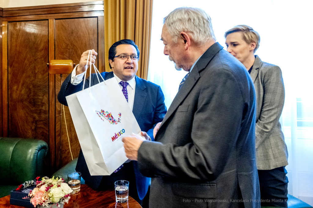 dsc_6722.jpg-Sandoval, Mendiolea, Juan, ambasador, Meksyk, Majcjhrowski, 2022, listopad, wizyta  Autor: P. Wojnarowski