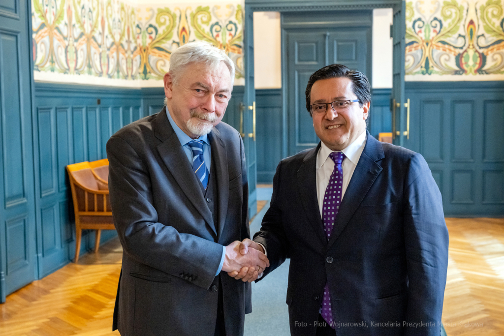 dsc_6886.jpg-Sandoval, Mendiolea, Juan, ambasador, Meksyk, Majcjhrowski, 2022, listopad, wizyta  Autor: P. Wojnarowski