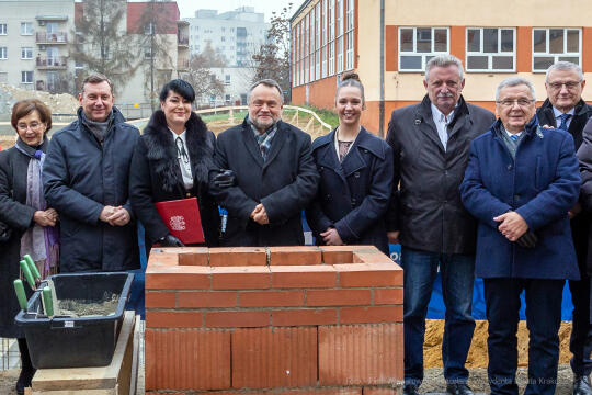 _mg_6150.jpg-akt, erekcyjny, budowa, XXX LO, liceum, wmurowanie, Kulig, 2022, listopad