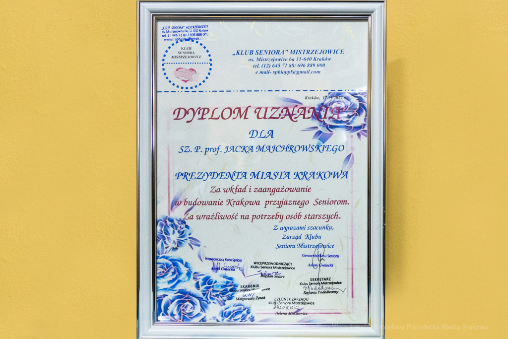 _mg_6219.jpg-emeryci, seniorzy, Mistrzejowice, klub, Majchrowski, spotkanie, 2022, listopad  Autor: P. Wojnarowski