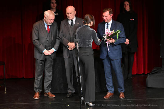 Krakowa 2021 mecenas, Krakowa, nagroda, miasta, Majchrowski, kultury, 2022, listopad, statuetki