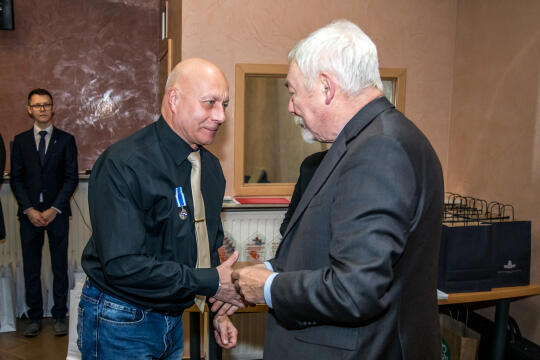 Klub, krwiodawcy, MPK, 60 lat, dawcy, krwi, Kraków, grudzień, 2022, Majchrowski, Honoris Gratia