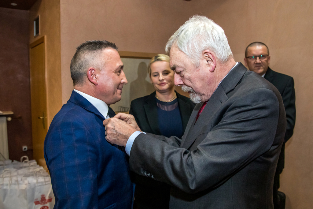 Klub, krwiodawcy, MPK, 60 lat, dawcy, krwi, Kraków, grudzień, 2022, Majchrowski, Honoris Gratia  Autor: P. Wojnarowski