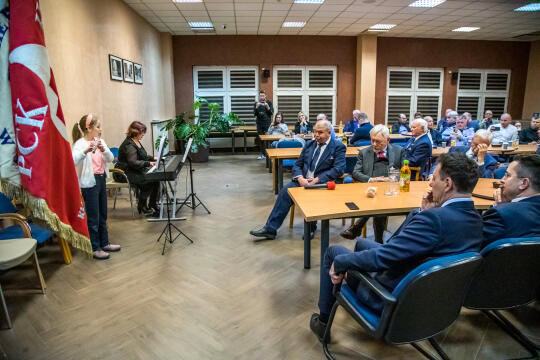 Klub, krwiodawcy, MPK, 60 lat, dawcy, krwi, Kraków, grudzień, 2022, Majchrowski, Honoris Gratia