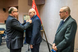 Klub, krwiodawcy, MPK, 60 lat, dawcy, krwi, Kraków, grudzień, 2022, Majchrowski, Honoris Gratia