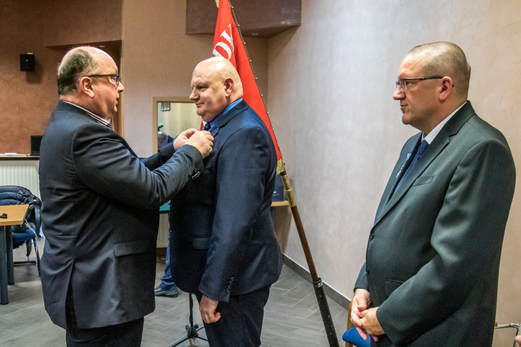 Klub, krwiodawcy, MPK, 60 lat, dawcy, krwi, Kraków, grudzień, 2022, Majchrowski, Honoris Gratia  Autor: P. Wojnarowski