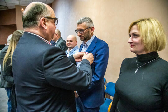 Klub, krwiodawcy, MPK, 60 lat, dawcy, krwi, Kraków, grudzień, 2022, Majchrowski, Honoris Gratia