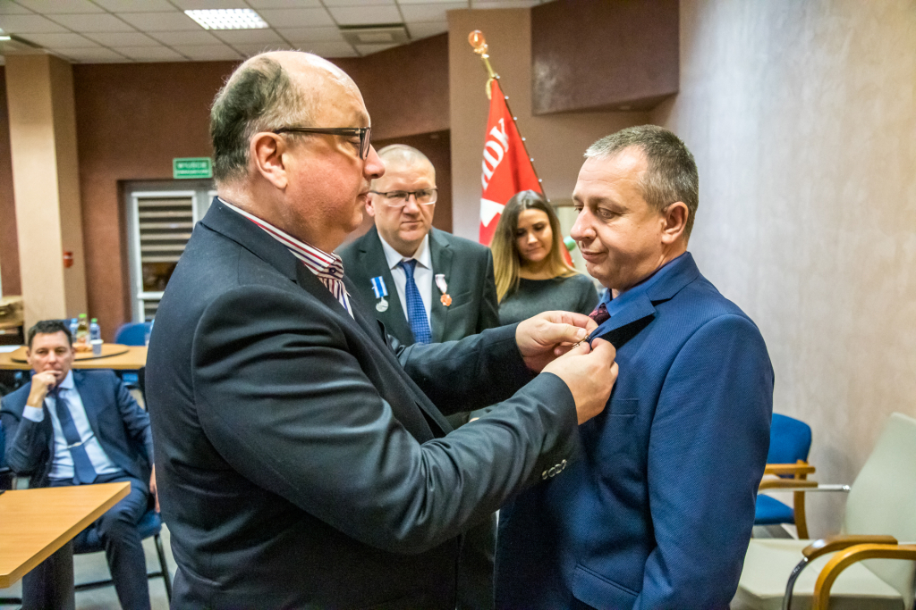 Klub, krwiodawcy, MPK, 60 lat, dawcy, krwi, Kraków, grudzień, 2022, Majchrowski, Honoris Gratia  Autor: P. Wojnarowski