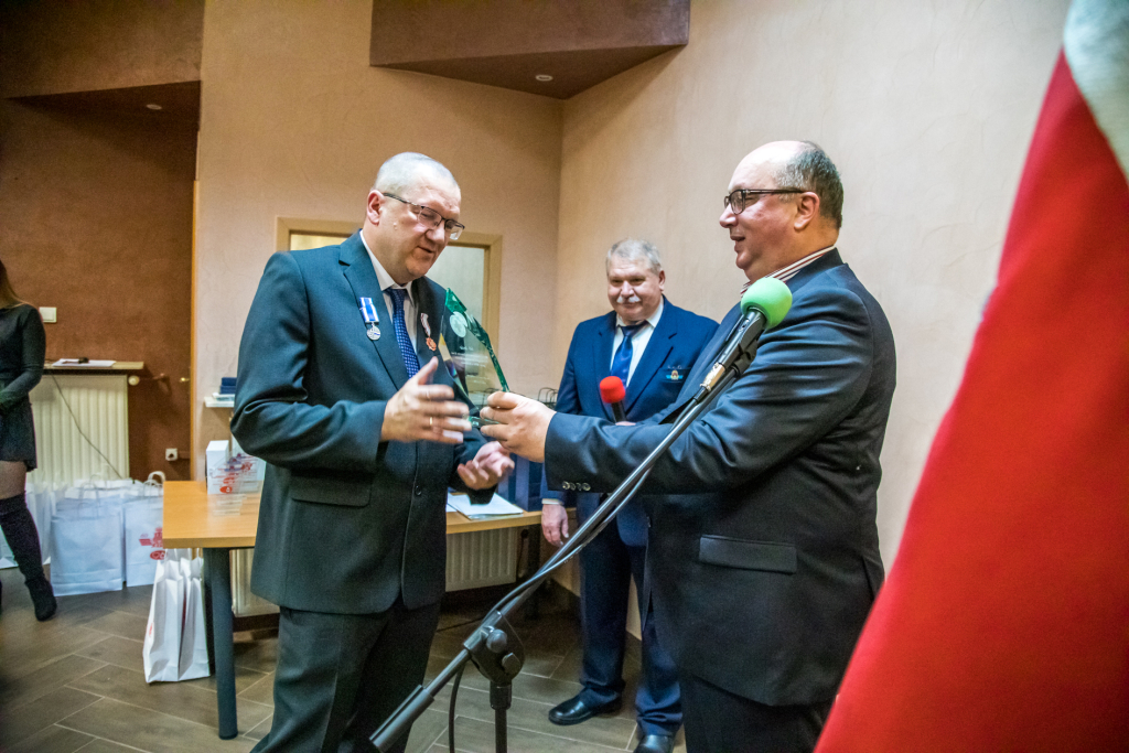 Klub, krwiodawcy, MPK, 60 lat, dawcy, krwi, Kraków, grudzień, 2022, Majchrowski, Honoris Gratia  Autor: P. Wojnarowski