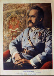 Zdjęcie Józefa Piłsudskiego wykonane przez Zygmunta Garzyńskiego