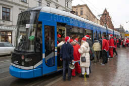 urząd, Majchrowski, paczki, szpital, Żeromskiego, MPK, Mikołaje, 147, tramwaj, specjalny, grudzie