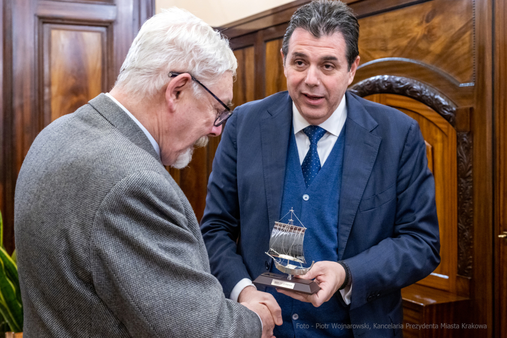 wizyta, Strowolos, Papacharalambous, Mier-Jedrzejowicz, Majchrowski, grudzień, 2022, Cypr  Autor: P. Wojnarowski