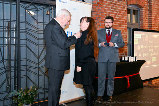 Biblioteka, Kraków, HG, Honoris Gratia, Jubileusz, wojewoda, pracownicy, 2022, grudzień
