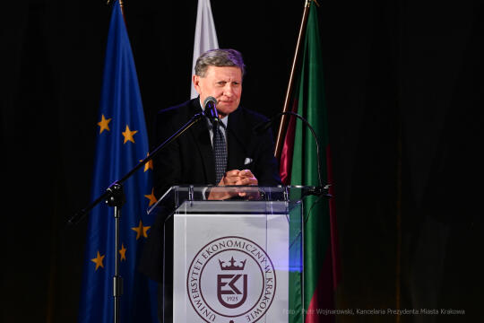 Hausner, UEK, nadanie, tytuł, profesor, profesora, Jerzy, Majchrowski, 2022, grudzień