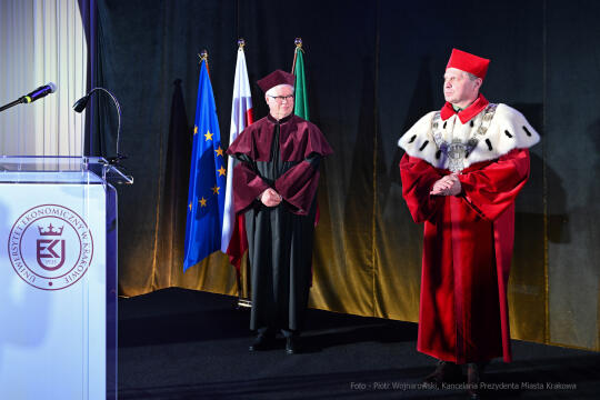Hausner, UEK, nadanie, tytuł, profesor, profesora, Jerzy, Majchrowski, 2022, grudzień