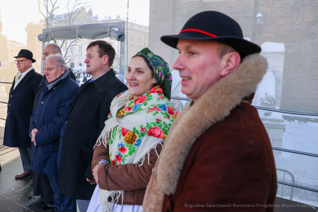 bs-221218-img_4870.jpg-Życzenia Świąteczne, Majchrowski, Jędraszewski  Autor: B. Świerzowski