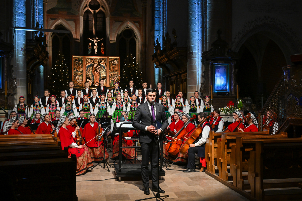 Mazowsze, koncert, Mogiła, 800 lat, jubileusz, Majchrowski, opactwo, 2022, grudzień  Autor: P. Wojnarowski