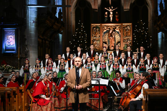 Mazowsze, koncert, Mogiła, 800 lat, jubileusz, Majchrowski, opactwo, 2022, grudzień