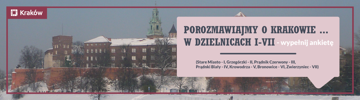 Porozmawiajmy o Krakowie... w dzielnicach I-VII