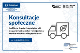 Logo: Krakowski Panel Transportowy - konsultacje społeczne