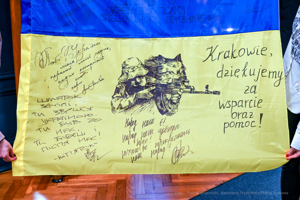 umk_0933.jpg-spotkanie, Majchrowski, Mykoła, Wawryszczuk, Chmielnicki, Ukraina, 2023  Autor: P. Wojnarowski