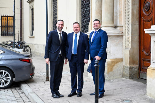 umk_1668.jpg-Poprad, burmistrz, Słowacja, Majchrowski, wizyta, Kasaj, Kašaj, Danko, 2023, konsul