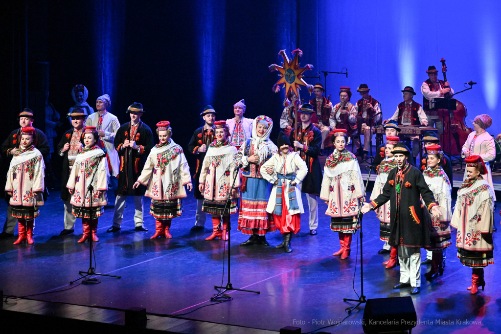 Werchowyna, zespół, karpacki, koncert, występ, Kośmider, NCK, Ukraina, wsparcie, 2023  Autor: P. Wojnarowski