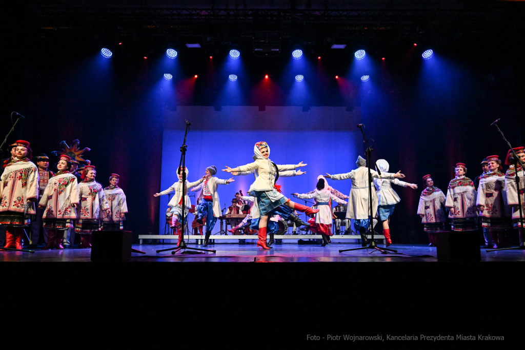 Werchowyna, zespół, karpacki, koncert, występ, Kośmider, NCK, Ukraina, wsparcie, 2023  Autor: P. Wojnarowski