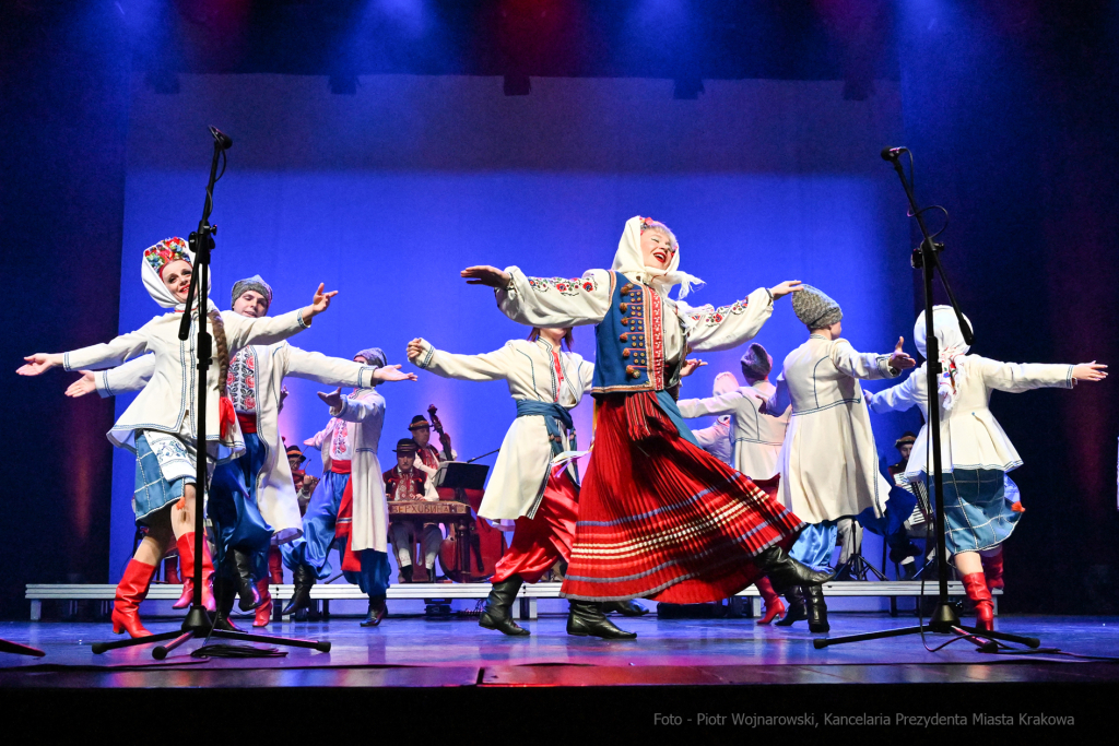 Werchowyna, zespół, karpacki, koncert, występ, Kośmider, NCK, Ukraina, wsparcie, 2023  Autor: P. Wojnarowski