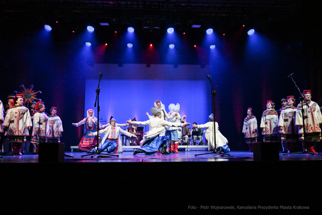 Werchowyna, zespół, karpacki, koncert, występ, Kośmider, NCK, Ukraina, wsparcie, 2023  Autor: P. Wojnarowski