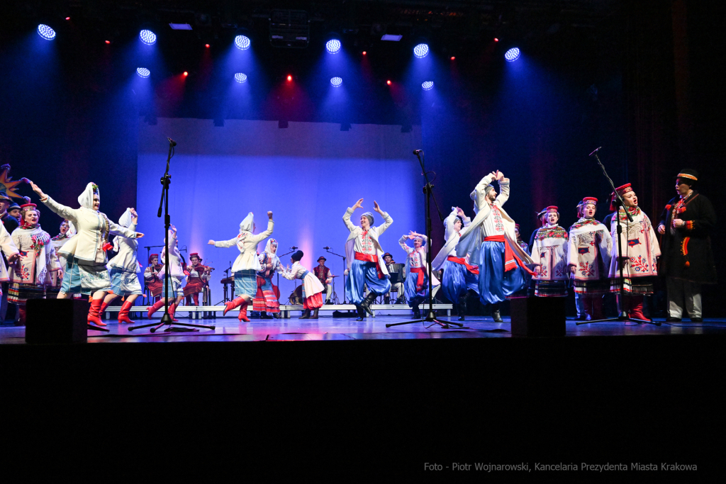 Werchowyna, zespół, karpacki, koncert, występ, Kośmider, NCK, Ukraina, wsparcie, 2023  Autor: P. Wojnarowski