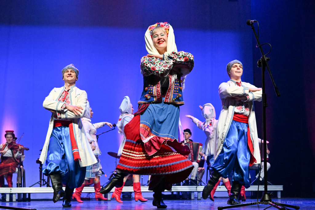 Werchowyna, zespół, karpacki, koncert, występ, Kośmider, NCK, Ukraina, wsparcie, 2023  Autor: P. Wojnarowski