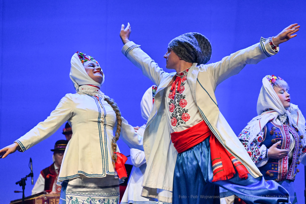 Werchowyna, zespół, karpacki, koncert, występ, Kośmider, NCK, Ukraina, wsparcie, 2023  Autor: P. Wojnarowski