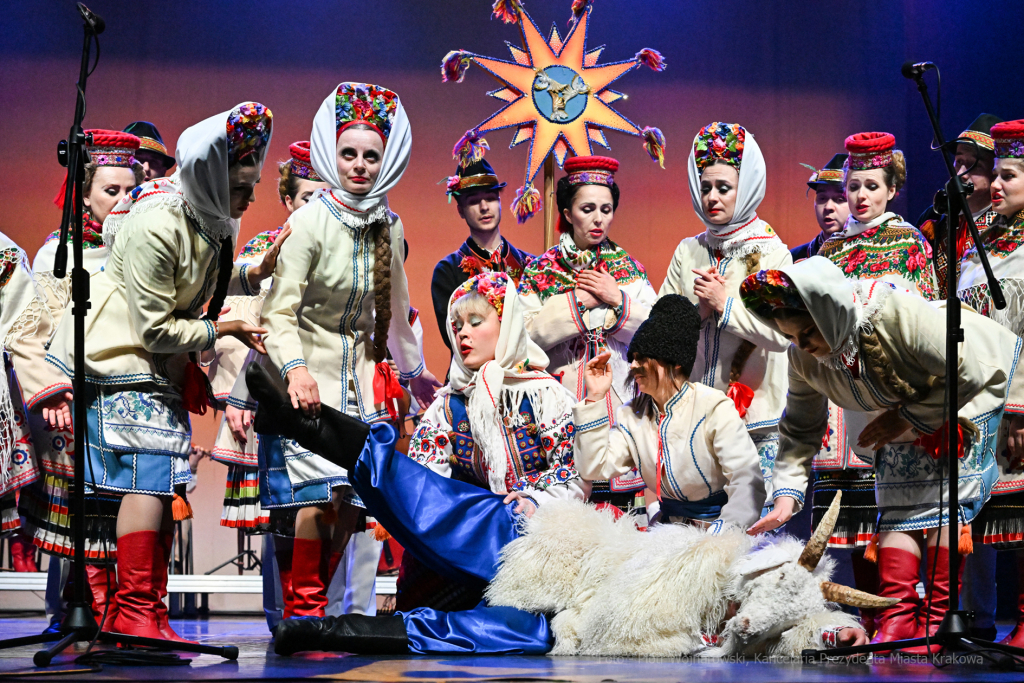 Werchowyna, zespół, karpacki, koncert, występ, Kośmider, NCK, Ukraina, wsparcie, 2023  Autor: P. Wojnarowski