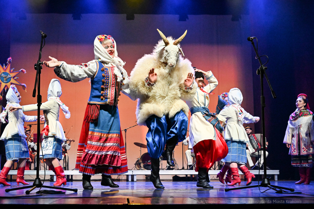 Werchowyna, zespół, karpacki, koncert, występ, Kośmider, NCK, Ukraina, wsparcie, 2023  Autor: P. Wojnarowski