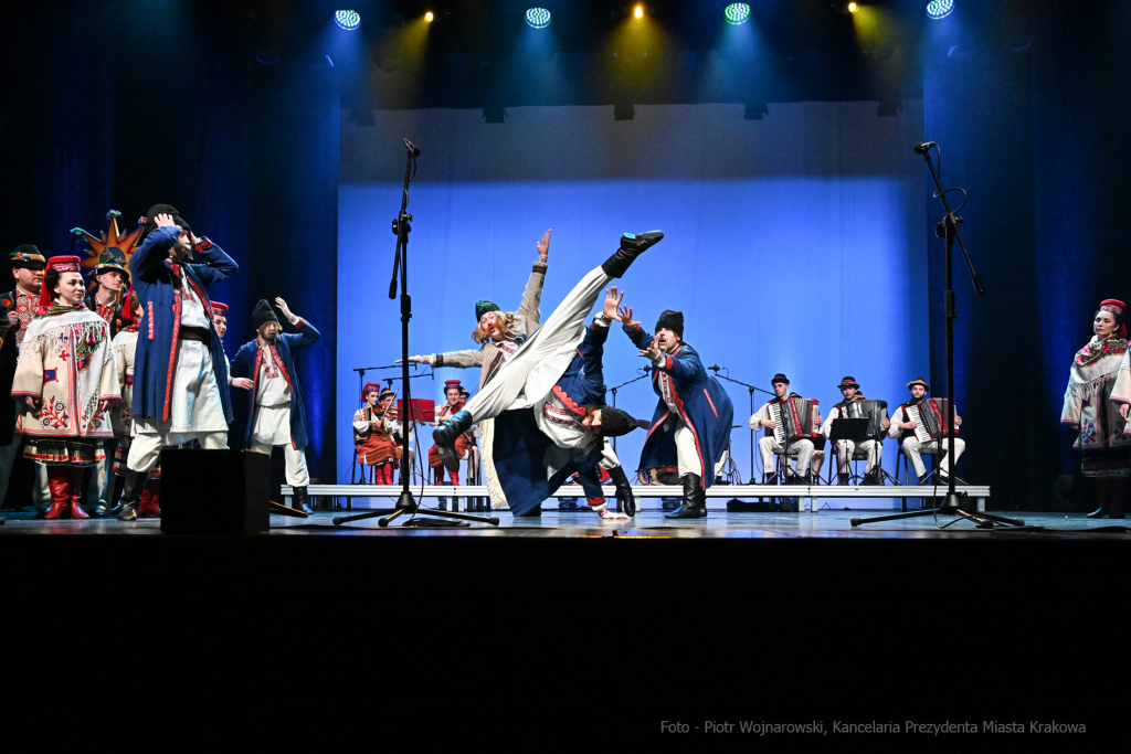 Werchowyna, zespół, karpacki, koncert, występ, Kośmider, NCK, Ukraina, wsparcie, 2023  Autor: P. Wojnarowski