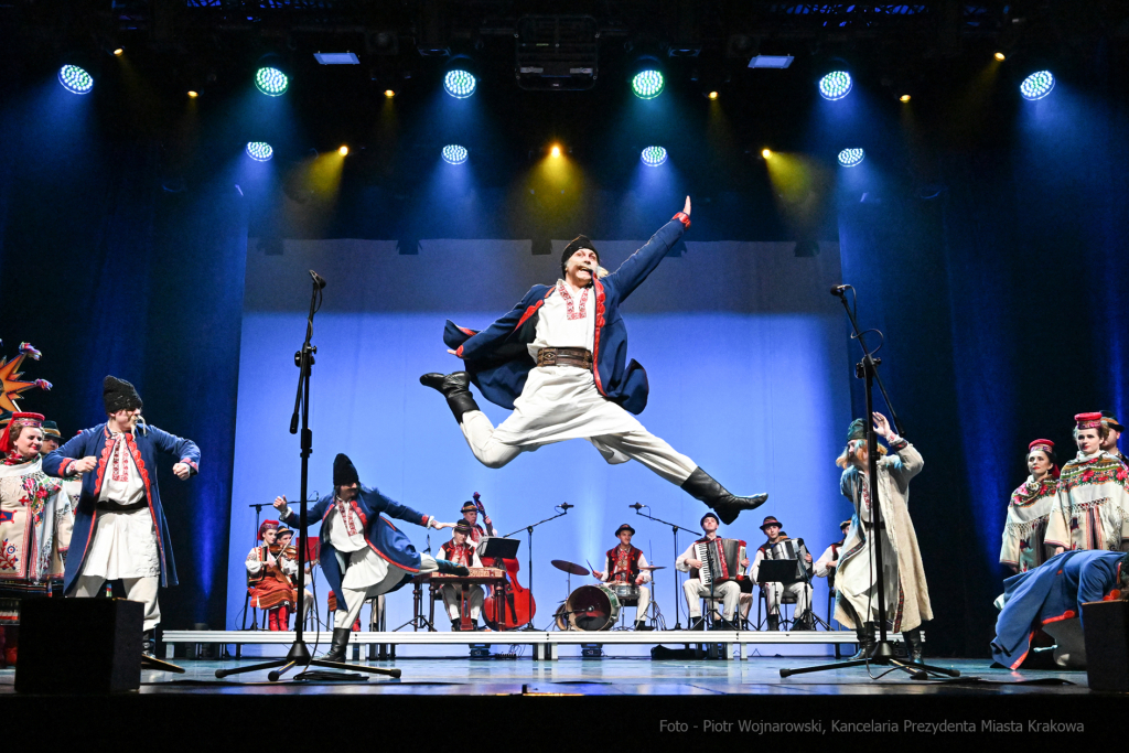 Werchowyna, zespół, karpacki, koncert, występ, Kośmider, NCK, Ukraina, wsparcie, 2023  Autor: P. Wojnarowski