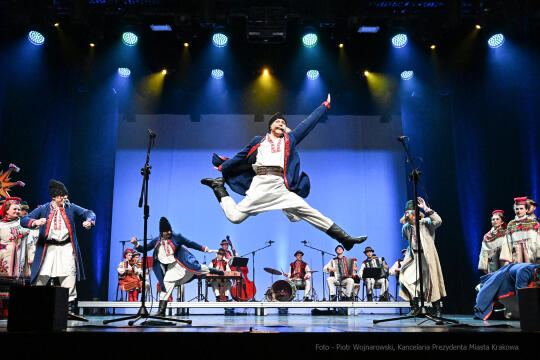 Werchowyna, zespół, karpacki, koncert, występ, Kośmider, NCK, Ukraina, wsparcie, 2023