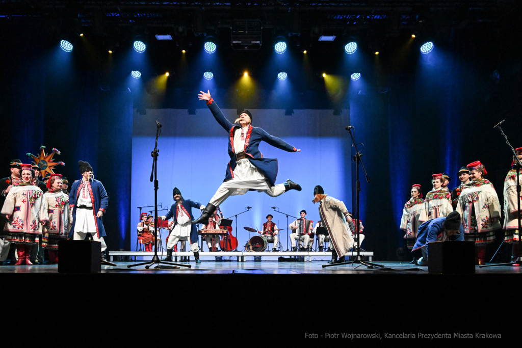 Werchowyna, zespół, karpacki, koncert, występ, Kośmider, NCK, Ukraina, wsparcie, 2023  Autor: P. Wojnarowski