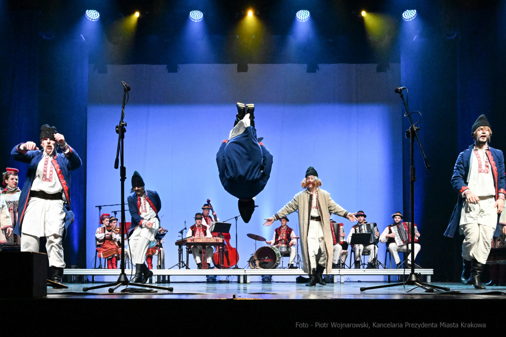 Werchowyna, zespół, karpacki, koncert, występ, Kośmider, NCK, Ukraina, wsparcie, 2023  Autor: P. Wojnarowski