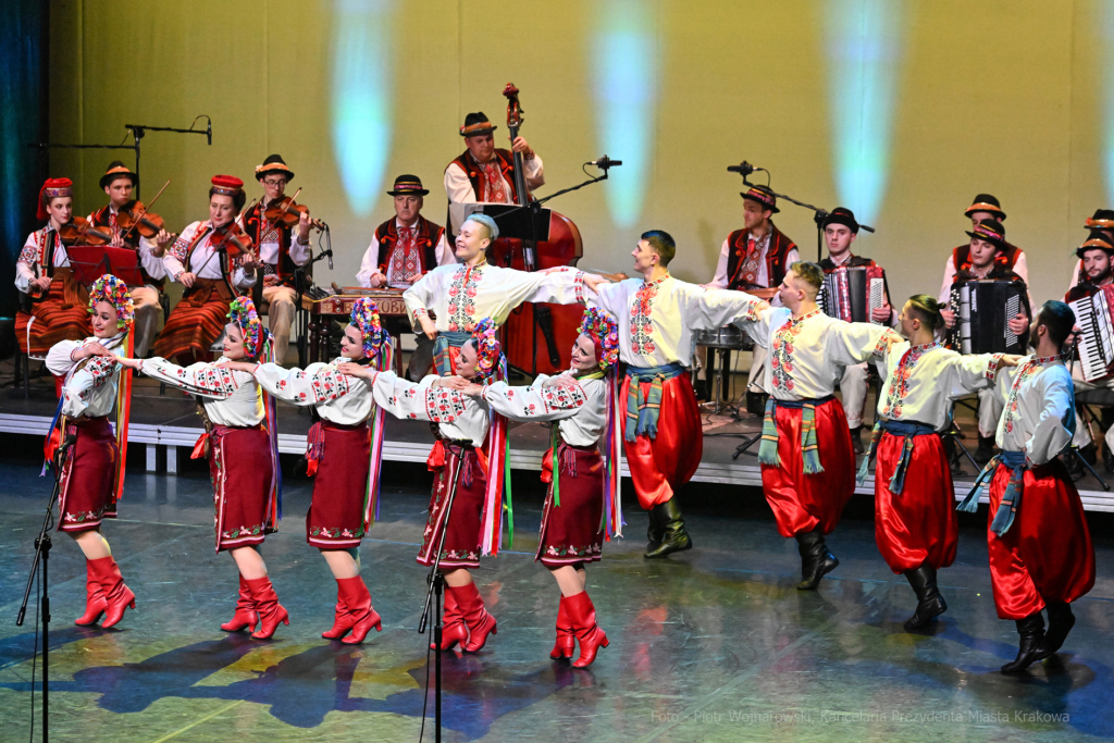 Werchowyna, zespół, karpacki, koncert, występ, Kośmider, NCK, Ukraina, wsparcie, 2023  Autor: P. Wojnarowski