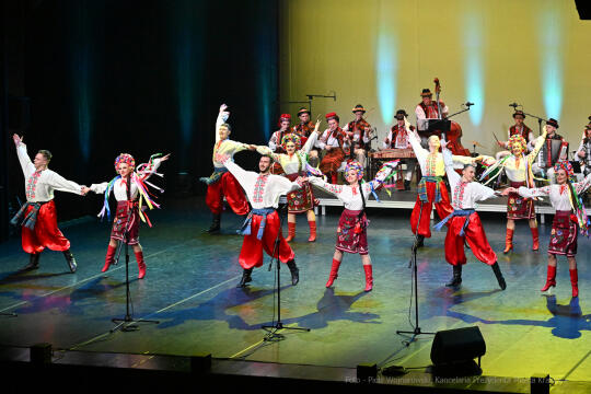 Werchowyna, zespół, karpacki, koncert, występ, Kośmider, NCK, Ukraina, wsparcie, 2023