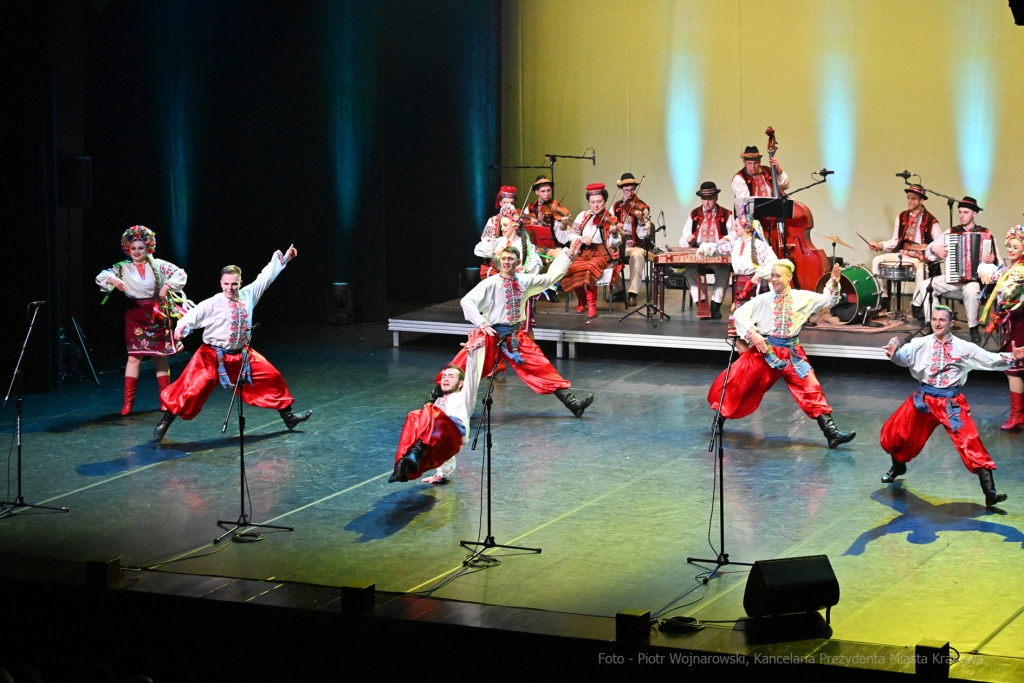 Werchowyna, zespół, karpacki, koncert, występ, Kośmider, NCK, Ukraina, wsparcie, 2023  Autor: P. Wojnarowski