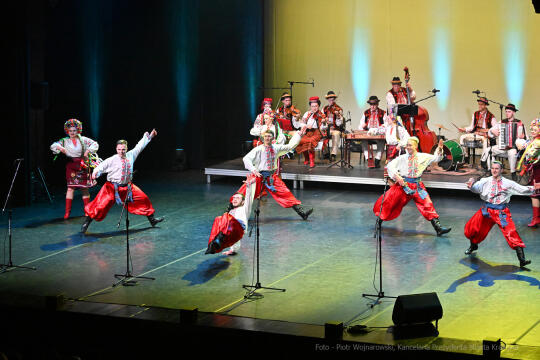 Werchowyna, zespół, karpacki, koncert, występ, Kośmider, NCK, Ukraina, wsparcie, 2023