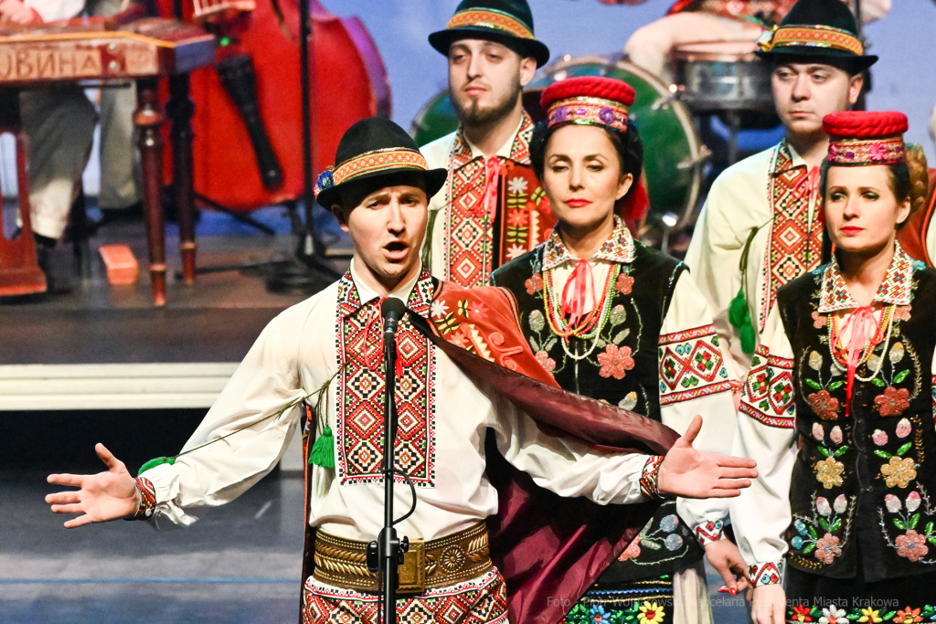 Werchowyna, zespół, karpacki, koncert, występ, Kośmider, NCK, Ukraina, wsparcie, 2023  Autor: P. Wojnarowski