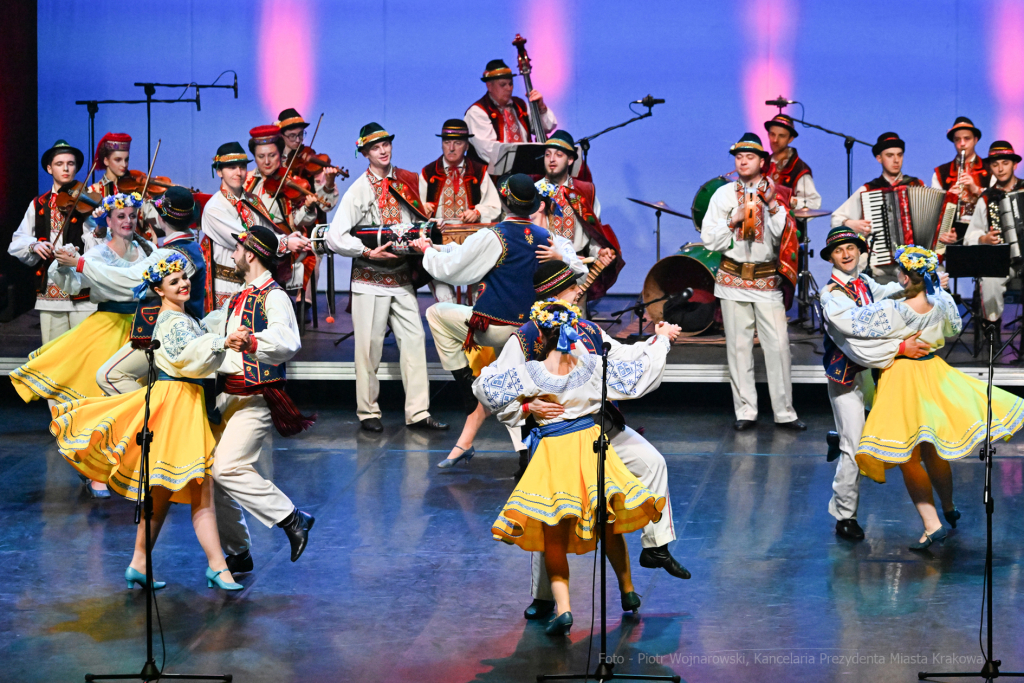 Werchowyna, zespół, karpacki, koncert, występ, Kośmider, NCK, Ukraina, wsparcie, 2023  Autor: P. Wojnarowski