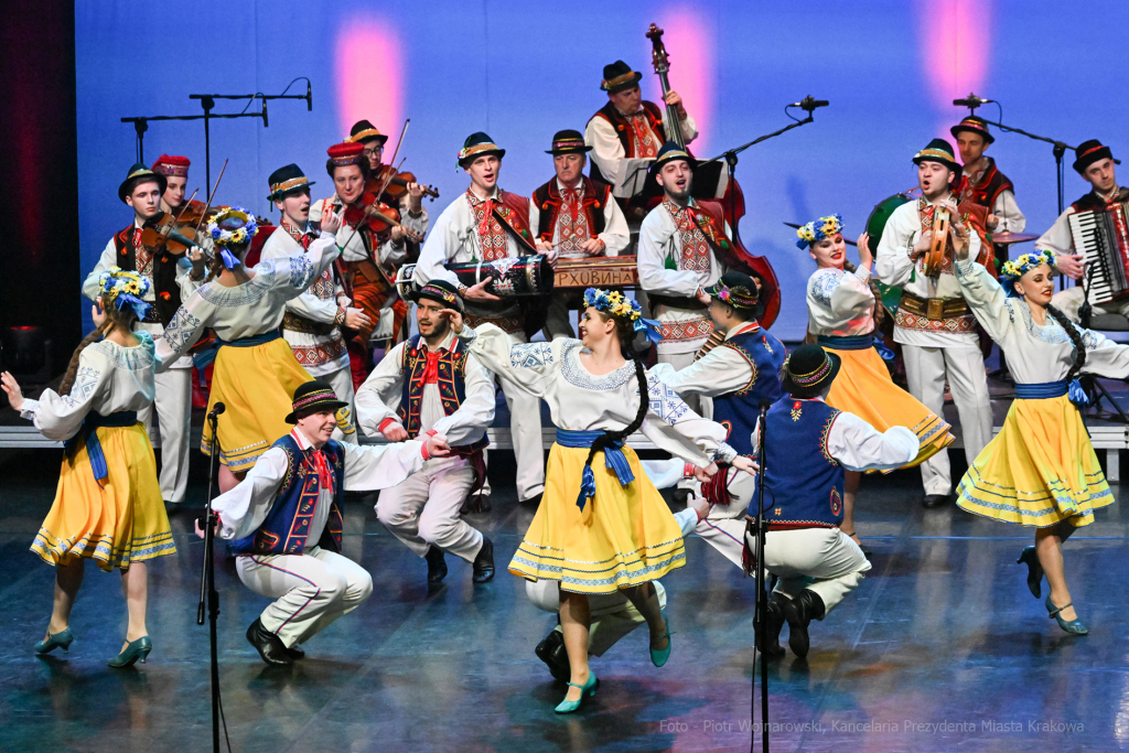 Werchowyna, zespół, karpacki, koncert, występ, Kośmider, NCK, Ukraina, wsparcie, 2023  Autor: P. Wojnarowski