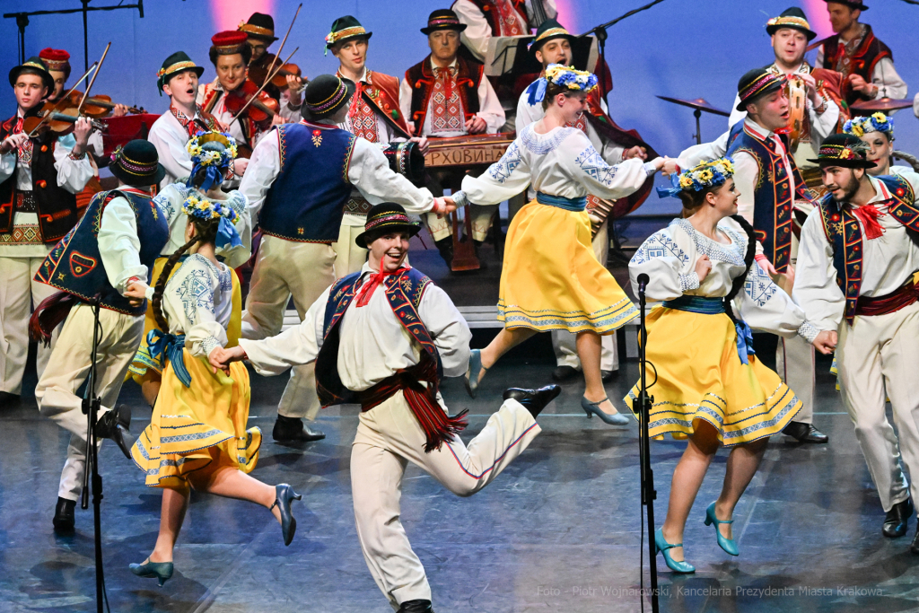 Werchowyna, zespół, karpacki, koncert, występ, Kośmider, NCK, Ukraina, wsparcie, 2023  Autor: P. Wojnarowski